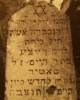 "Here lies our precious and honorable mother, the married Chayah Reyze daughter of Reb Chawes of blessed memory Satir /Satyr.  She died 17th Sivan 568?.  May her soul be bound in the bond of everlasting life."

Translated by Heidi M. Szpek, Ph.D. (szpekh@cwu.edu)